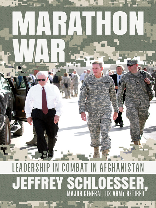 Title details for Marathon War by Jeffrey Schloesser Major General US Army Retired - Available